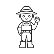 ARC Field Agent character waving